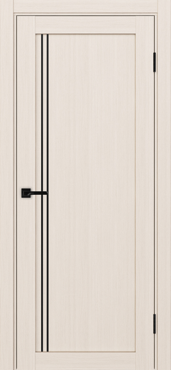 Дверь межкомнатная Оптима Порте Турин 566.111 АПП молдинг SB, цвет перламутровый ясень, экошпон, глухая