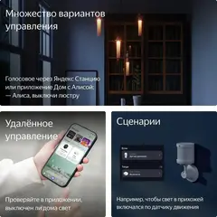 Умное реле YNDX-00538, двухканальное, Zigbee, работает с Алисой