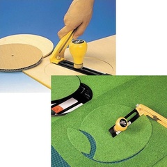 OLFA с сегментированным лезвием 18х100х0.5 мм, циркульный нож (OL-CMP-2)