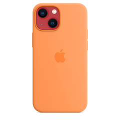 iPhone 13 mini Silicone Case with MagSafe Marigold