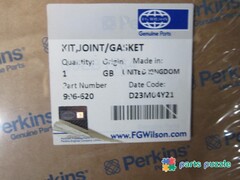 Комплект прокладок / KIT,JOINT/GASKE АРТ: 996-620