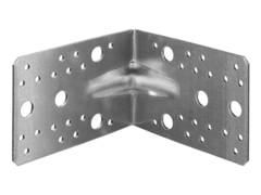 ЗУБР УКУ-2.5, 90 x 130 x 130 x 2.5 мм, цинк, усиленный крепежный уголок (31011-130) (20 штук)