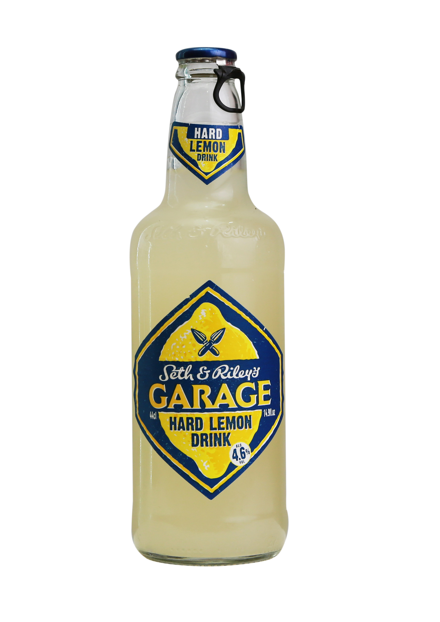Пиво Garage Hard Lemon светлое 4.6% 0.44 л