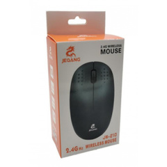 Беспроводная компьютерная мышь Jeqang JW-210, черная, 2.4 GHz, Wireless mouse