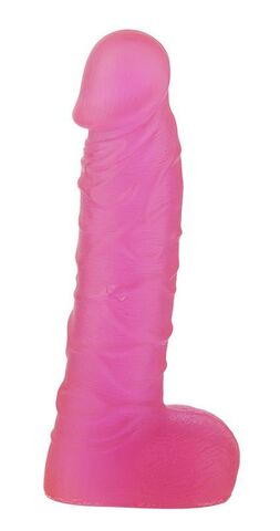 Розовый фаллоимитатор XSKIN 7 PVC DONG TRANSPARENT PINK - 18 см. - Dream Toys X-Skin 20594