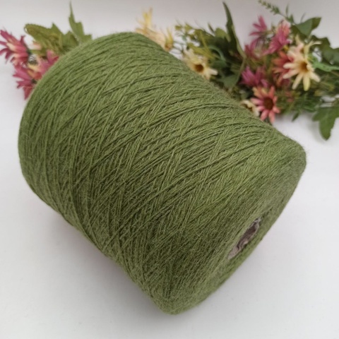 100% шерсть British wool фабрика Transilana - Grass II 450м/100гр