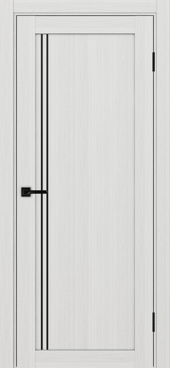 Дверь межкомнатная Оптима Порте Турин 566.111 АПП молдинг SB, цвет серебристый ясень, экошпон, глухая