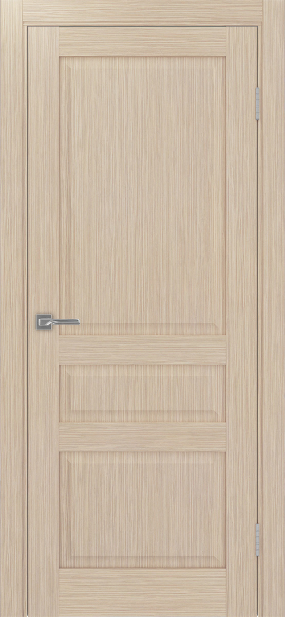 Дверь межкомнатная Оптима Порте Тоскана 631.111 ОФ3, цвет беленый дуб, экошпон, глухая