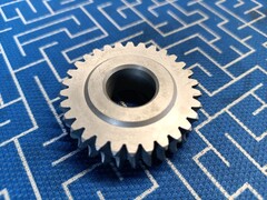 Шестерня редуктора DDE червячная ET1200-40 / 30 зубов/ посадка без шпонки /19 мм (60096-0033)