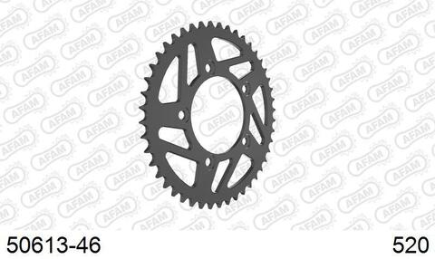 50613-46 звезда задняя (ведомая) стальная , 520, AFAM