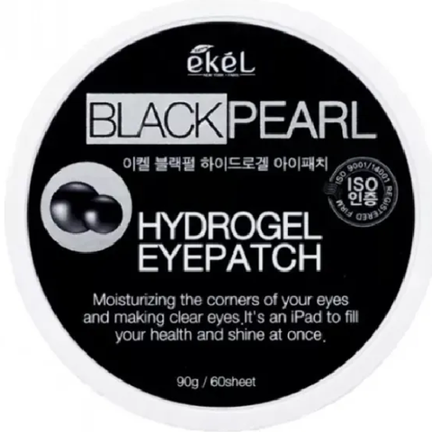 Гидрогелевые патчи для глаз EKEL Black Snail Hydrogel Eye Patch, 60 шт