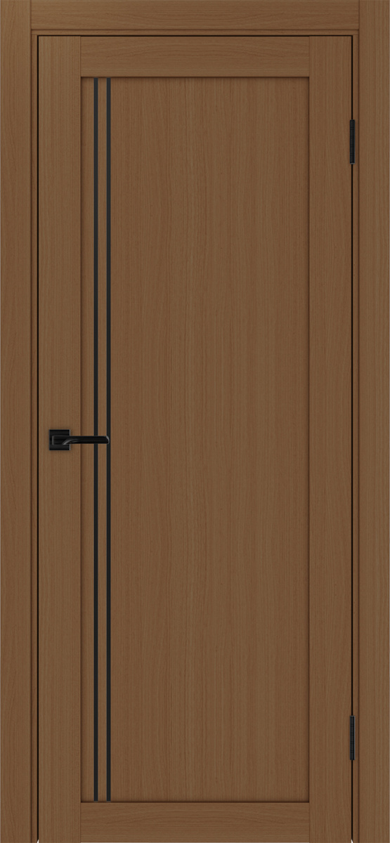Дверь межкомнатная Оптима Порте Турин 566.111 АПП молдинг SB, цвет орех, экошпон, глухая