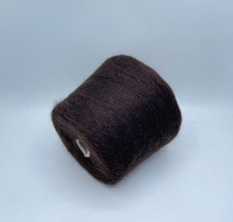 Linea Piu (пр.Италия), art.Visone,1150м/100гр, 38%Мохер, 38% Шерсть, 19% Полиамид 5%Эластан, цвет-Коричневый,неоднотоннный, арт-28381
