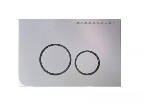 Nofer 07812.W Панель смыва HYDROSMART 07812.W белая с круглыми клавишами