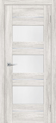 Дверь PSL-11 / Цвет Сан-ремо крем / белый сатинат / Двери PROFILO PORTE