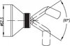 Cezares CZR-U-SOC-02 CZR-U-SOC-02 Держатель ручного душа, исполнение бронза