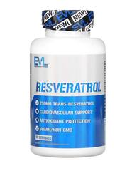 EVLution Nutrition ресвератрол, 250 мг, 30 растительных капсул