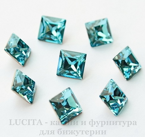 4428 Ювелирные стразы Сваровски Light Turquoise (8х8 мм)