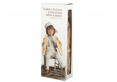 Хрустящие хлебцы Mario Fongo Тещины языки Пьемонтские, 150г