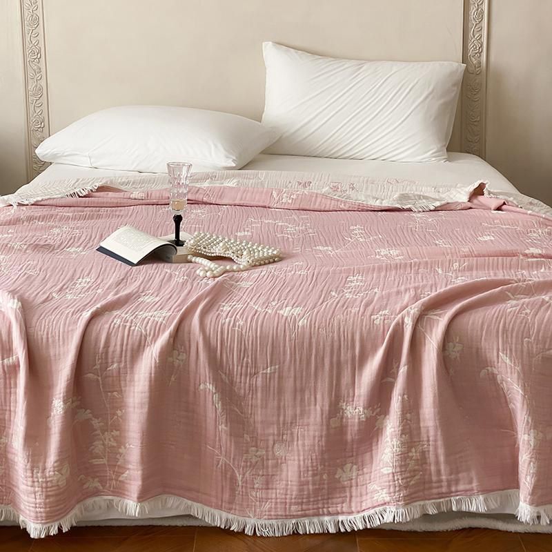 Плед Zephyr home Муслин 200х230 Розовый