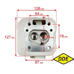 Головка цилиндра DDE двигателя T575 (75490030000)