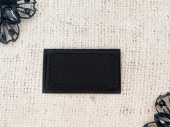 Термоаппликация, р. 4,5х2,5 см, чёрный