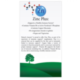 Цинк, Nature's Answer Zinc Plus, 60 вег капсул 4