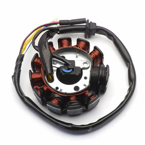 Статор генератора двиг. CB125-250 (8 катушек)
