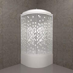 Душевая Кабина Triton Мозаика 90*90 Б (ДН4)