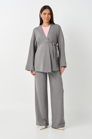 Костюм для беременных 18236 темно-серый
