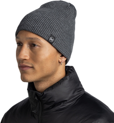 Шапка вязаная Buff Knitted & Full Fleece Renvi Grey Heather - 2