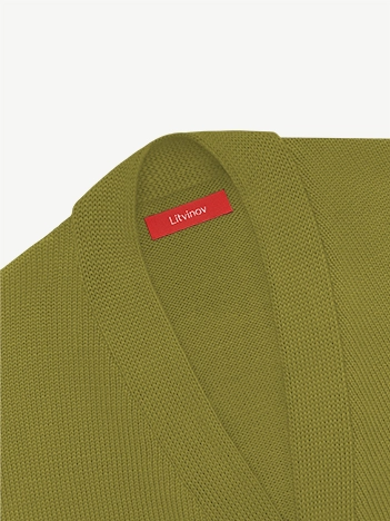 Кардиган с пуговицами из экохлопка