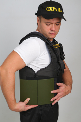 Бронежилет Комфорт 4-4 чехол «Охранник»