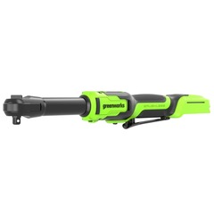 Аккумуляторный гайковерт-трещотка удлиненная GREENWORKS 24V GD24RWX (3804207) без аккумулятора и зарядного устройства, сумка