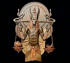 Силиконовый молд № 339 Анубис (Древний Египет)