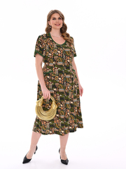 1354В Халат на молнии