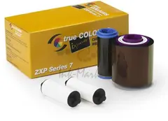 Zebra ix Series color ribbon for ZXP Series 7, YMCKO, 750 images