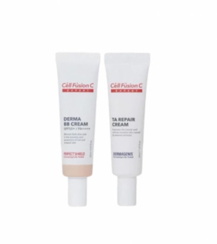 Cell Fusion C TA-крем, 20 мл + Тонирующий бальзам, 20 мл | Expert Dual After Care Set