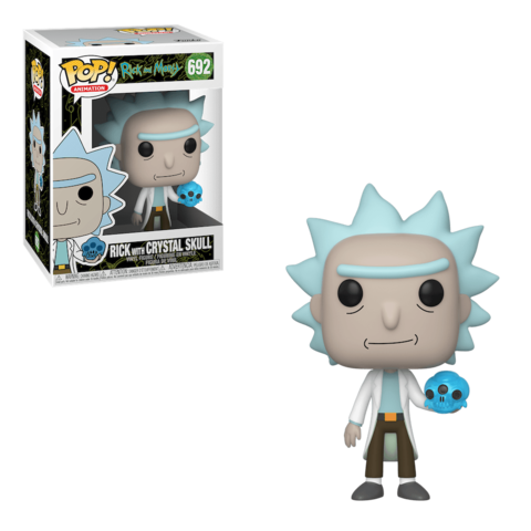 Funko POP! Rick and Morty: Rick with Crystal Skull (692)