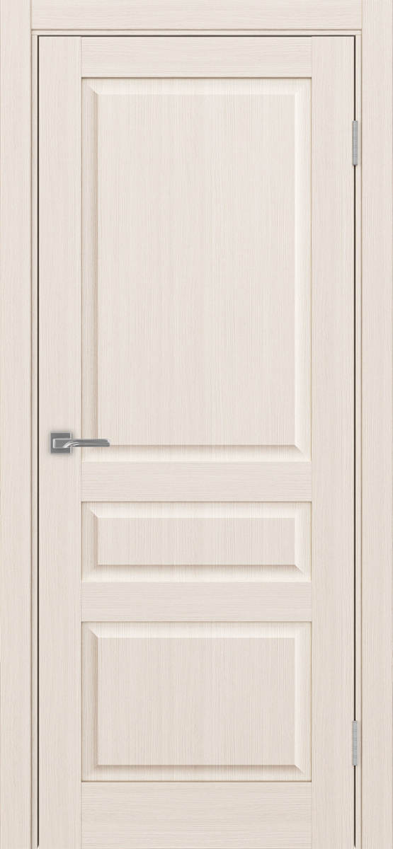 Дверь межкомнатная Оптима Порте Тоскана 631.111 ОФ3, цвет перламутровый ясень, экошпон, глухая