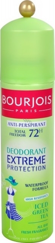 Antipersperant \ Антиперсперант \ Antiperspirant  Bourjios anti-perspirant 72H ICED GREEN TEA
