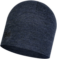 Шерстяная шапка Buff Hat Wool Midweight Night Blue Melange