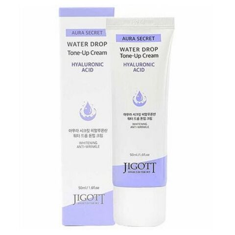 Jigott Aura Secret Hyaluronic Acid Water Drop Tone Up Cream Крем для лица увлажняющий с гиалуроновой кислотой