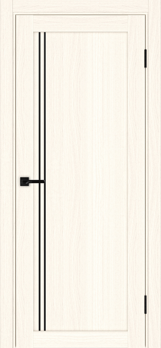 Дверь межкомнатная Оптима Порте Турин 566.111 АПП молдинг SB, цвет светлый ясень, экошпон, глухая