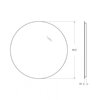 BelBagno SPC-INT-1000-LED Зеркало с интерьерной подсветкой SPC-INT-1000-LED, без выключателя, 12V, 220-240V, 1000x30