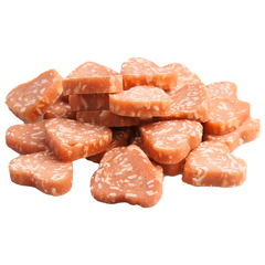 Wanpy Cat лакомство для кошек «сердечки» из курицы с треской 80 г