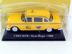 Checker New York 1980 World Taxi №1 Altaya 1:43