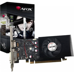 Видеокарта AFOX NVIDIA GeForce GT1030, 2Гб GDDR5, 64 бита, LP, Retail, PCIe3.0, 1xFAN, 1-SLOT, 30Вт, HDMI, DVI (AF1030-2048D5L5)