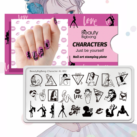 Пластина для стемпинга Beauty BigBang XL-002