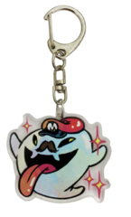 Акриловый Брелок Бу